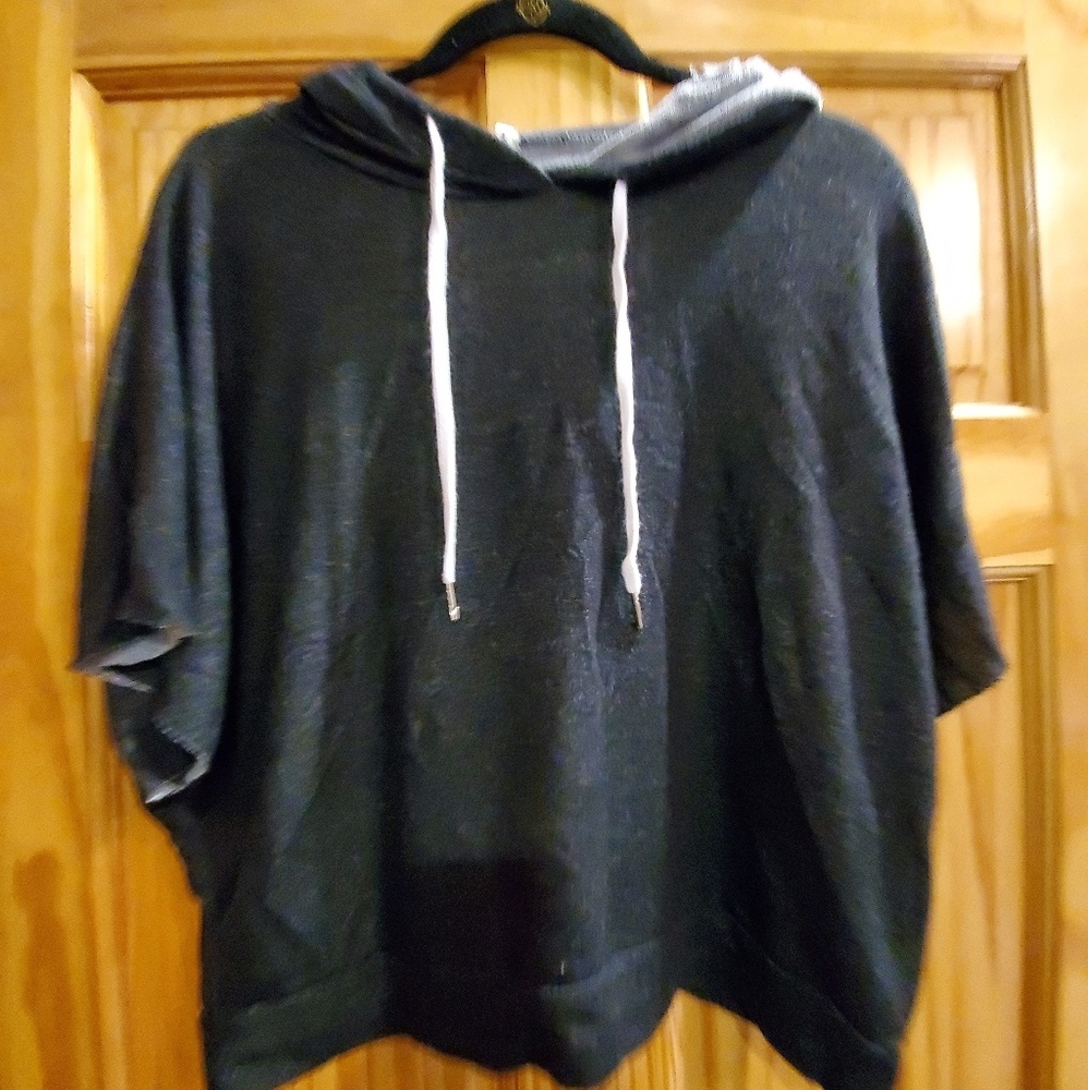 Hooded short sleeve Active Top